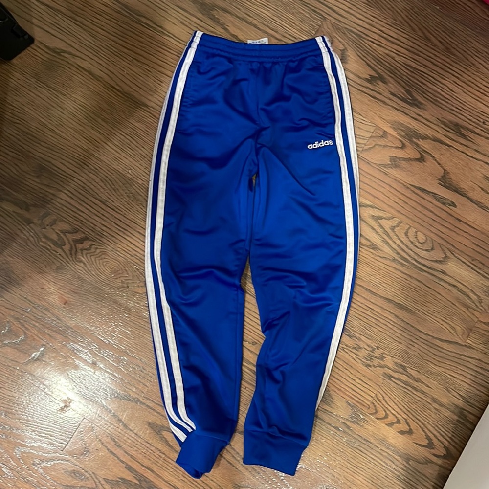 🖤 2/$10 Blue Adidas Track Pants